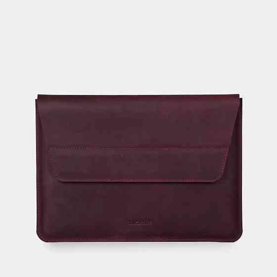 Чехол для ноутбука винтажный Incarne Line MacBook Air 13" 2018-2025 line-burgundy-vintage-air-13 бор Київ