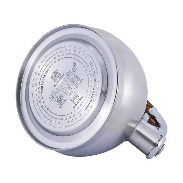 Чайник Kamille 2 л из нержавеющей стали со свистком 0694N Одесса - изображение 5