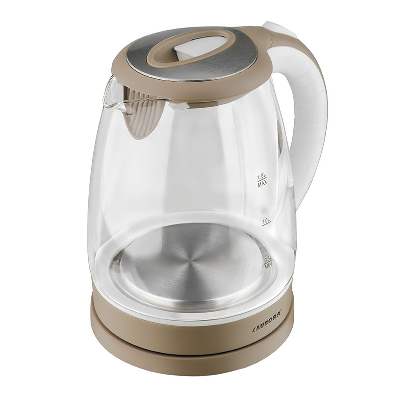 Електрочайник 1,8 л Aurora бежевий 3500AU Київ - зображення 1