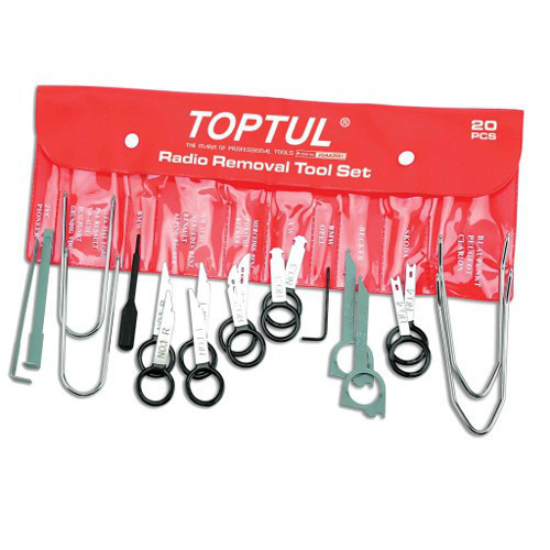 Набор съемников для автомагнитол 20ед. TOPTUL JGAA2001 Харьков - изображение 1