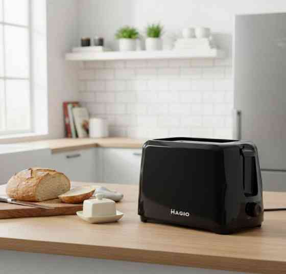 Тостер Magio MG-870 700 Вт черный Київ