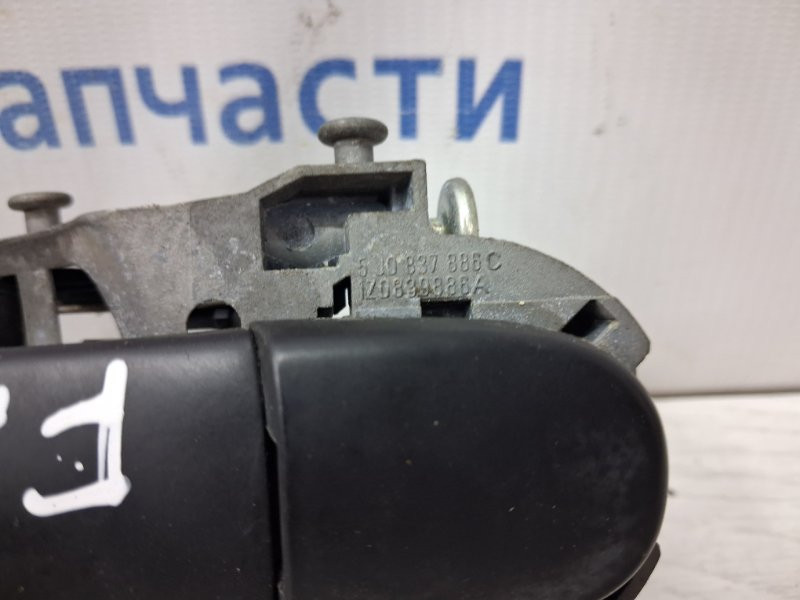 Ручка двери внешняя задняя правая Skoda Fabia 2007-2014 3B0837205G 01C (Арт. 78930) Київ - зображення 4