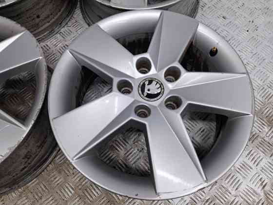 Диски титан комплект R16 Skoda Octavia 2013-2020 5E0601025D (Арт. 80819) Киев