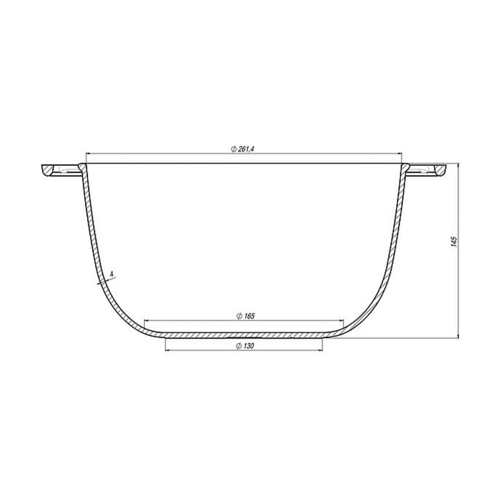 Казан чугунный Maysternya со стеклянной крышкой 6 л Т404С3 Одесса - изображение 11