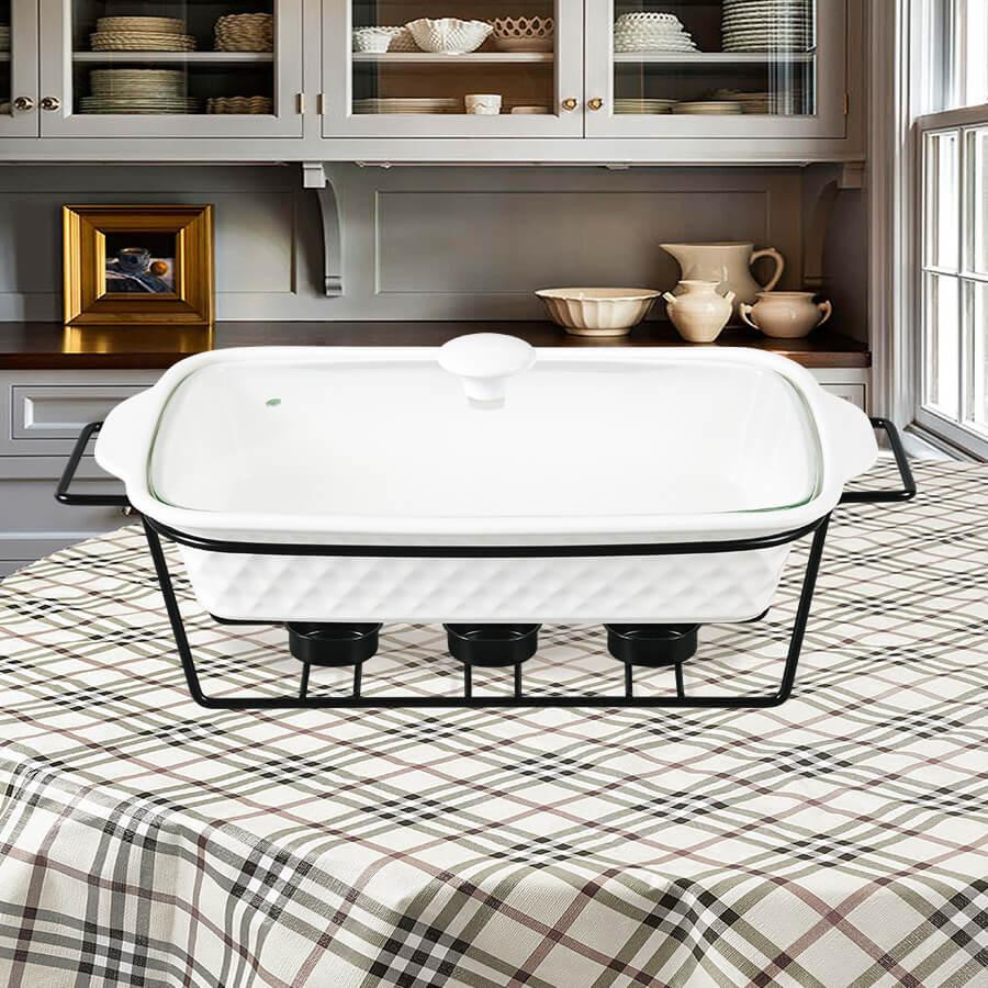 Мармит прямоугольный керамический Maestro 1,8 л MR-11459-73 Одеса - зображення 2