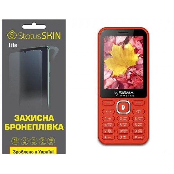 Поліуретанова плівка StatusSKIN Lite на екран Sigma X-Style 31 Power Матова (Код товару:26256) Харьков - изображение 2