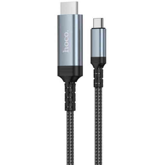 Адаптер Hoco UA43 Type-C to HDTV Metal Gray Харків