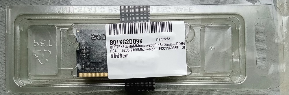 Модуль оперативной памяти 8гб DRAM JEDEC 8GB DDR4 2666MTs SO-DIMM 1.2V PC4-21300 1333МГц 19-19-19-43 Новое - изображение 3