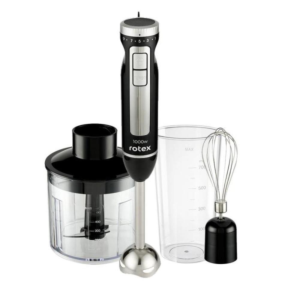 Блендер погружной Rotex MasterPower RTB1041-B 1000 Вт черный Киев - изображение 1