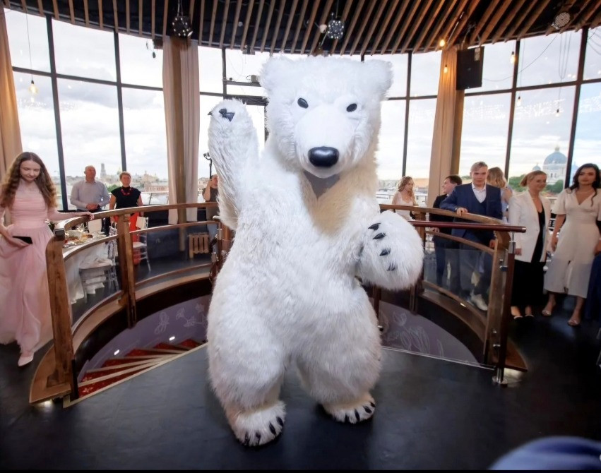 Білий ведмідь Кам’янське замовити мішку аніматора на день народження. Кам'янське (Дніпродзержинськ) - зображення 6