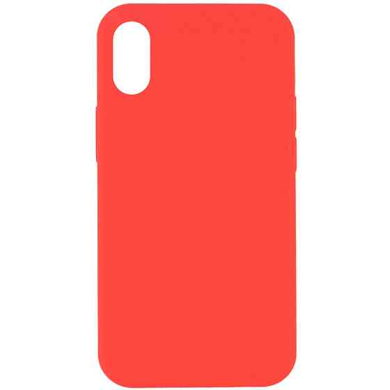 Чехол Silicone Case Full Protective (AA) NO LOGO для Apple iPhone X / XS (5.8") Херсон