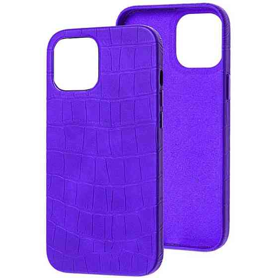 Уценка Кожаный чехол Croco Leather для Apple iPhone 11 Pro Max (6.5") Херсон