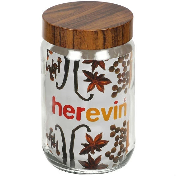 Ємність для сипучих Herevin Woody 231367-000 660 мл Киев - изображение 1