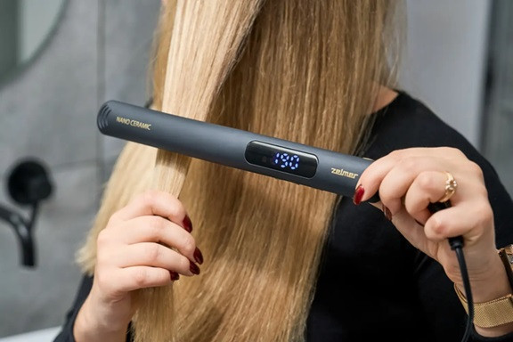 Выпрямитель для волос ZELMER ZHP2300 60 Вт черный Киев - изображение 8