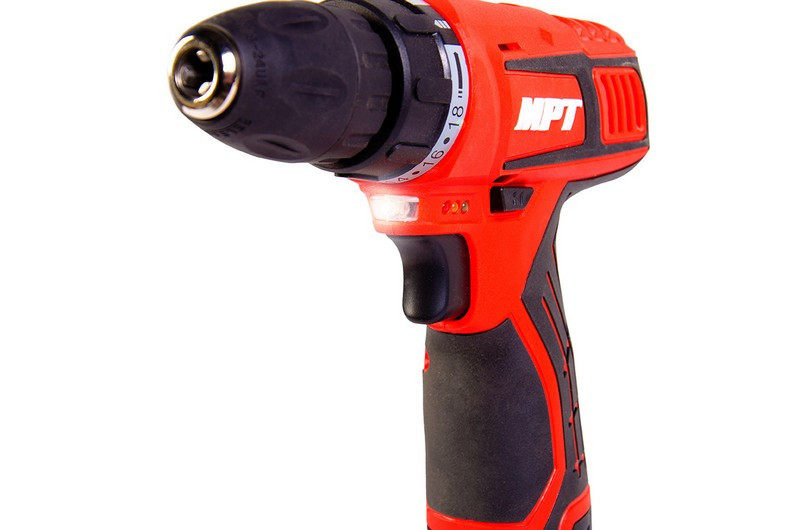 Дрель-шуруповерт аккумуляторная MPT 12 V Li-ion 1.5 Ач 0-600 об/мин 0-10 мм 1 АКБ MCDT1216.B1 Харків - зображення 4