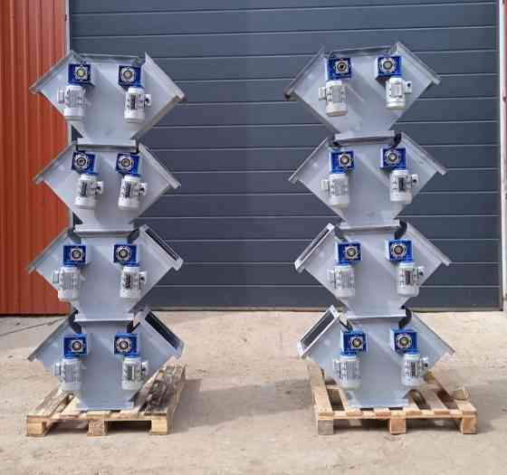 Клапан перекидной ручной КОР 400х400 , клапан перекидной для зерна Київ