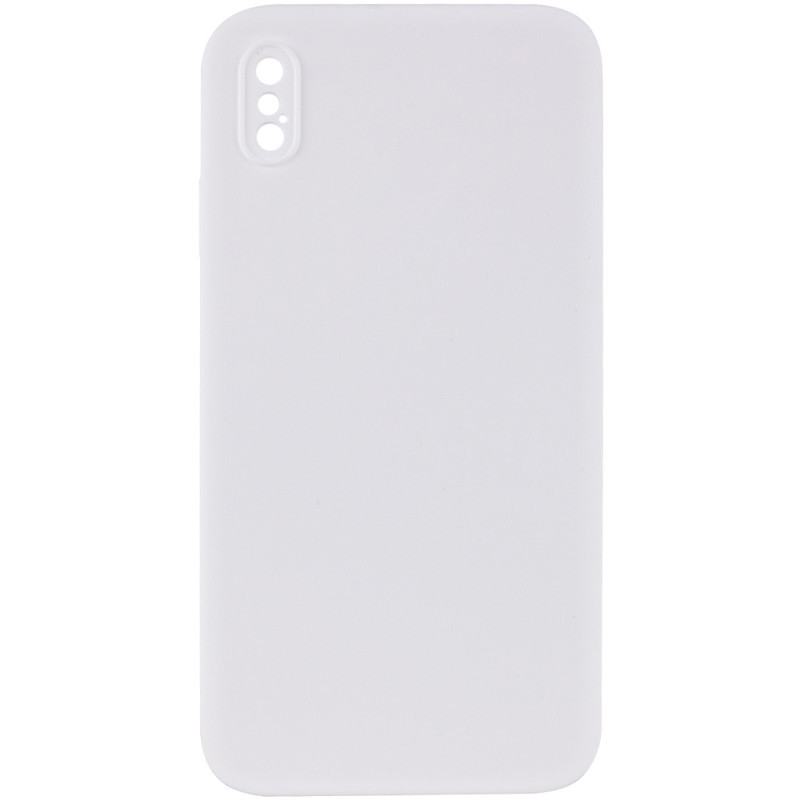 Чехол Silicone Case Square Full Camera Protective (AA) NOLOGO для Apple iPhone XS Max (6.5") Херсон - зображення 1