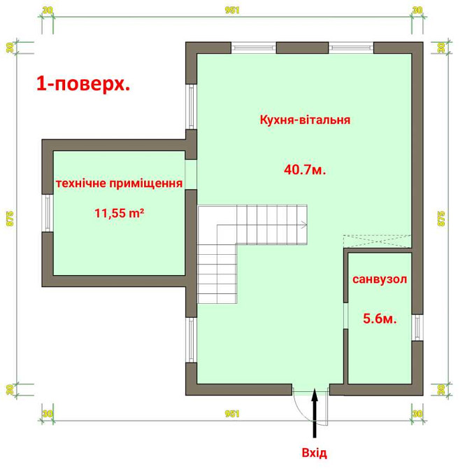 продажа 3-к дом Макаровский, Березовка, 33500 $  - зображення 2