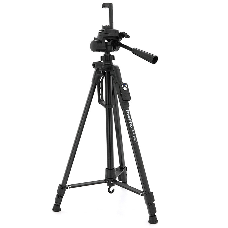 Штатив NeePho NP-8830 для съемки 54-155см с разборным держателем в чехле+пульт Херсон - зображення 1