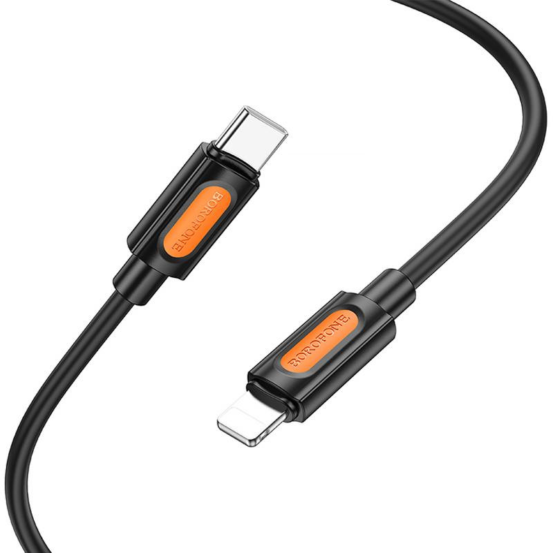 Дата кабель Borofone BX114 Structure Type-C to Lightning 27W (1m) Херсон - зображення 4