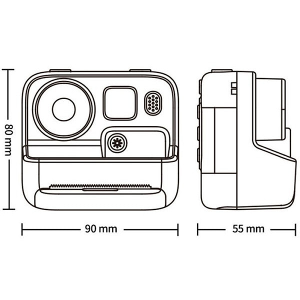 DM Дитяча фотокамера K27 з моментальним друком Pink (Код товару:39267) Харків - зображення 8