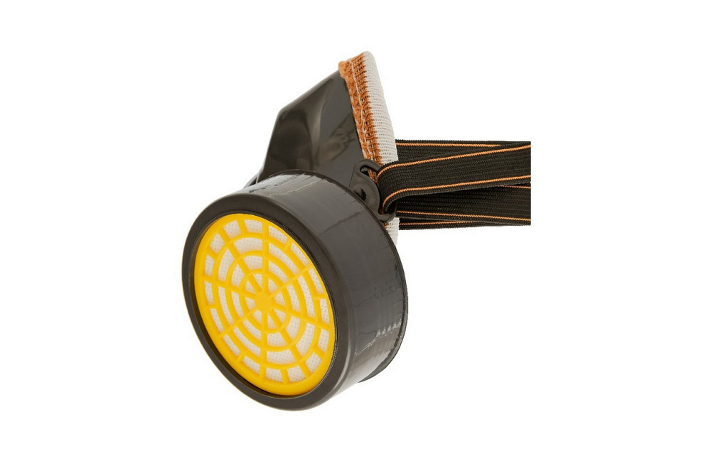 Респиратор-полумаска противопылевой MASTERTOOL FFP2 R EN 149 2 сменные противогазовые фильтры 82-018 Харків - зображення 4