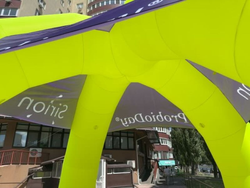 Палатка надувная тент для уличного маркетинга, рекламы возведение 5-15 мин Київ - зображення 9