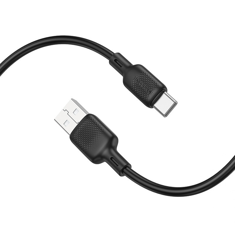 Дата кабель Borofone BX113 Lenny USB to Type-C 3A (2m) Херсон - изображение 4
