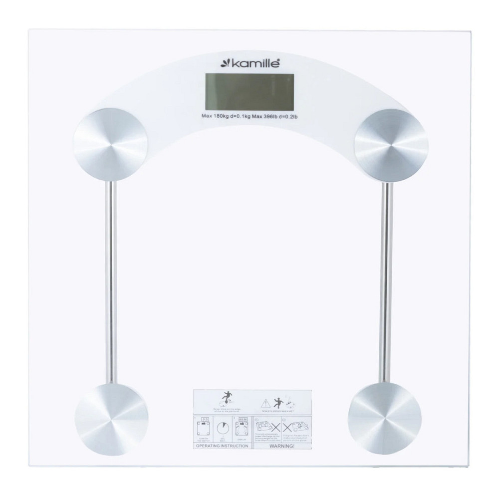 Ваги підлогові Kamille KM-7112 180 кг Київ - зображення 1