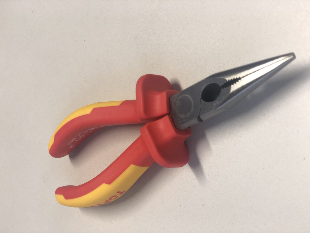 Плоскогубцы диэлектрические удлиненные 6" 1000V VDE TOPTUL DGCB2206 Харків - зображення 2