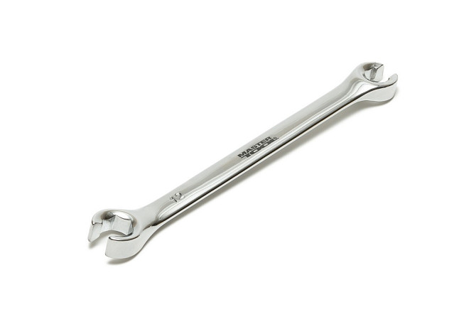 Ключ разрезной MASTERTOOL двусторонний 10х12 мм 31CrV3 74-1012 Харків - зображення 1
