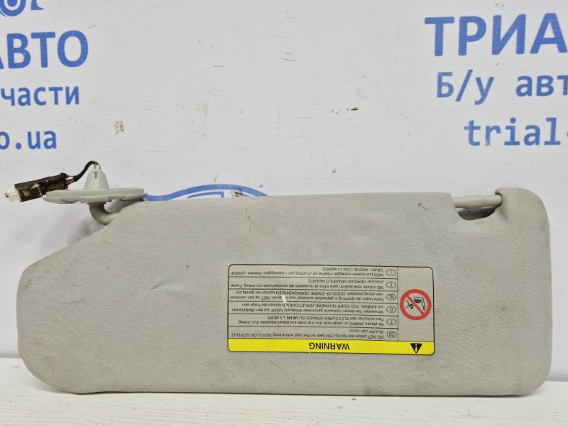 Козырек солнцезащитный левый Toyota Avensis 2002-2010 7431005161B1 (Арт. 50484) Київ - зображення 4