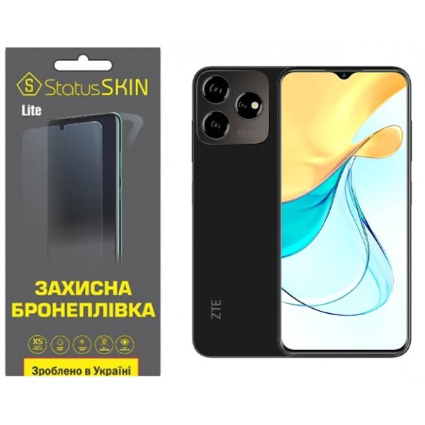 Поліуретанова плівка StatusSKIN Lite для ZTE Blade V50 Design 4G Глянцева (Код товару:34283) Харьков - изображение 3