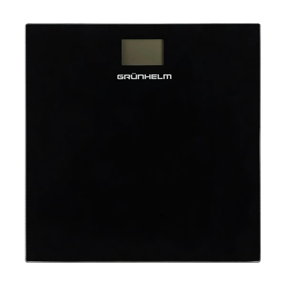 Весы напольные Grunhelm BES-26B 180 кг черные Киев - изображение 1