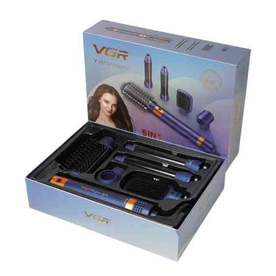 Фен-стайлер VGR V-487 PURPLE 800 Вт фиолетовый Київ