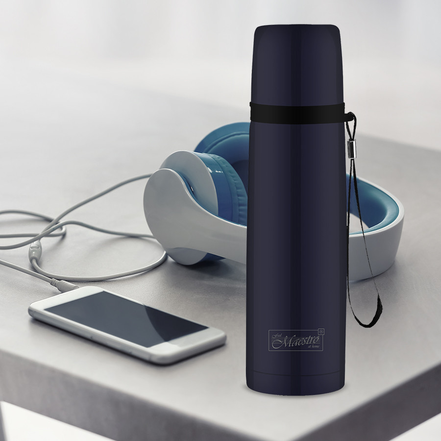 Термос питний Maestro MR-1642-50-BLACK 500 мл чорний Киев - изображение 1