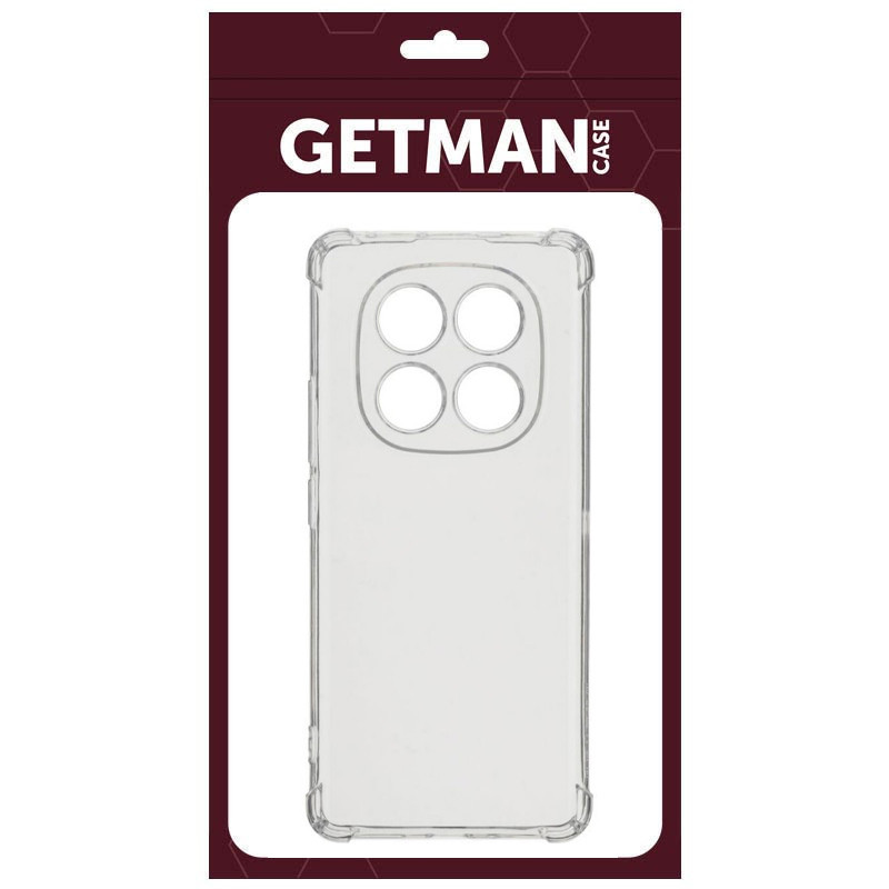 TPU чехол GETMAN Ease logo усиленные углы Full Camera для Xiaomi Redmi Note 14 Pro 5G Херсон - изображение 4