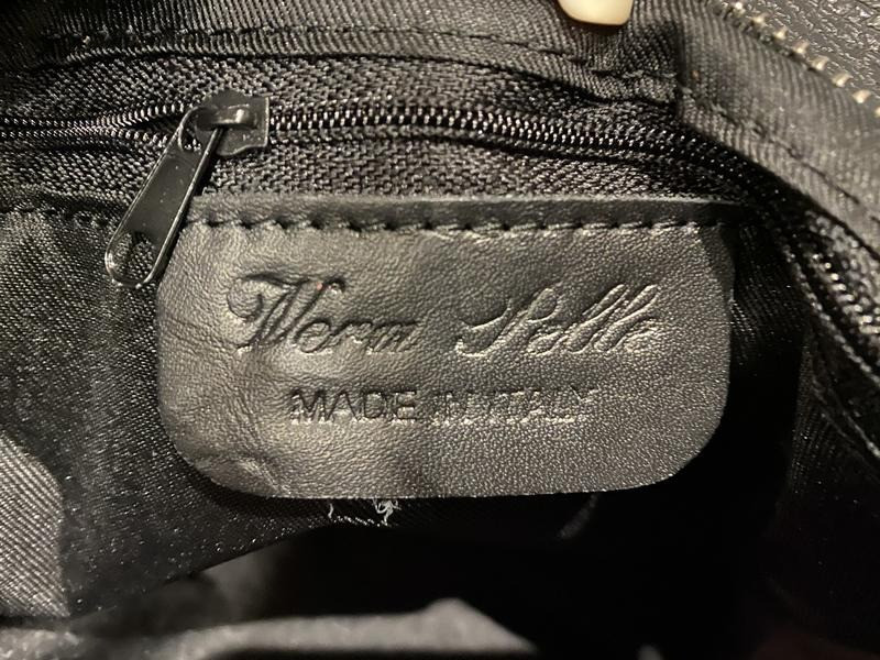 Шкіряна жіноча сумка Шкіра флотар Італійська велика сумка шопер чорна TS000083 Київ - зображення 3