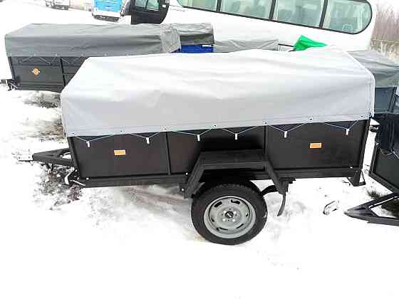 Тент на легковий причіп Павам 2,05 х 1,30 ПВХ Єврофура Барышевка