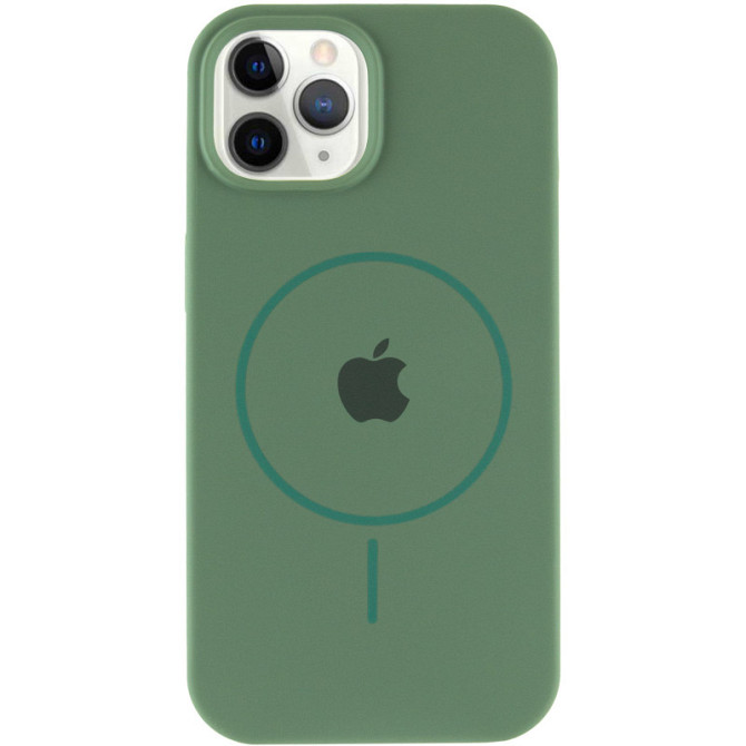 Чехол Silicone Case Full Protective (AA) with MagSafe для Apple iPhone 11 Pro Max (6.5") Херсон - зображення 2