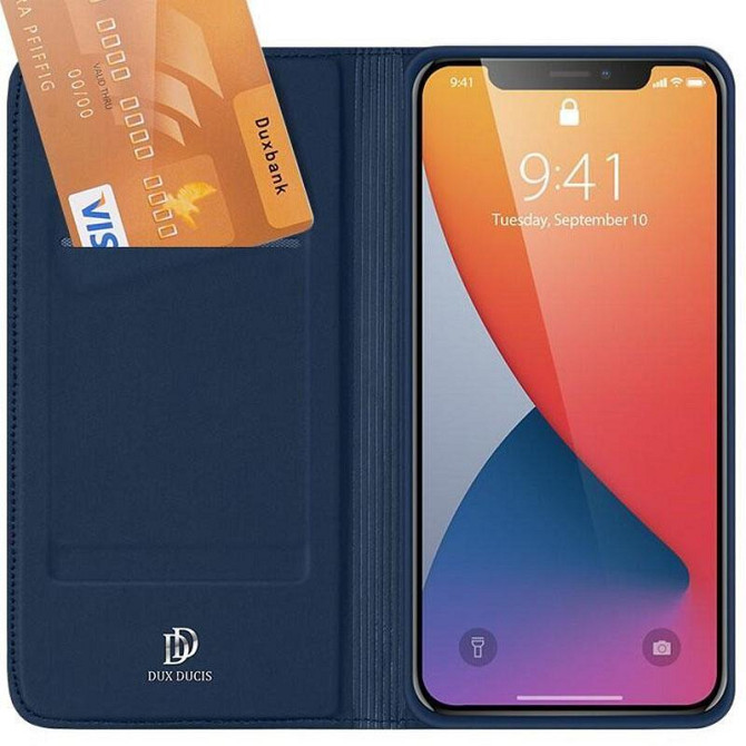 Чехол-книжка Dux Ducis с карманом для визиток для Apple iPhone 14 / 13 (6.1") Херсон - зображення 12