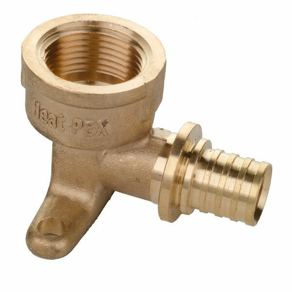 Кутник НГ-прес з кріпленням 25x3/4" внутрішня різьба, латунний Киев - изображение 1