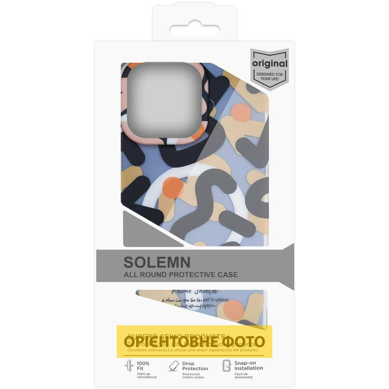 TPU чехол Pastel Chaos with MagSafe для Apple iPhone 17 (6.3") Херсон - зображення 2