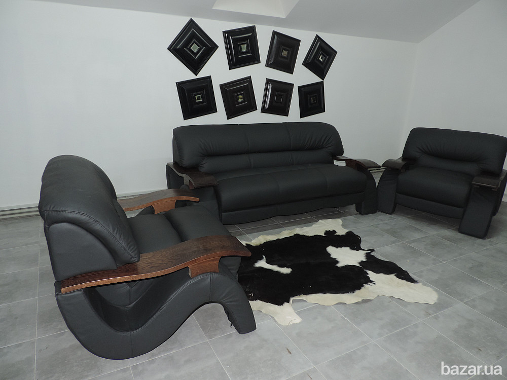 Стильний диван,сучасний шкіряний диван і крісла Sigma Київ - зображення 3