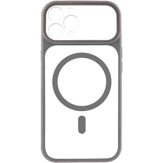 Чехол TPU+PC GETMAN Moon Clear with MagSafe для Apple iPhone 12 Pro Max (6.7") Херсон