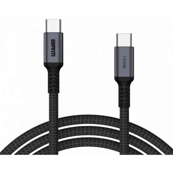 Кабель ArmorStandart Type-C to Type-C PD 100W Aluminum Alloy 2m Black-Grey (ARM69371) (Код товару:36 Харків