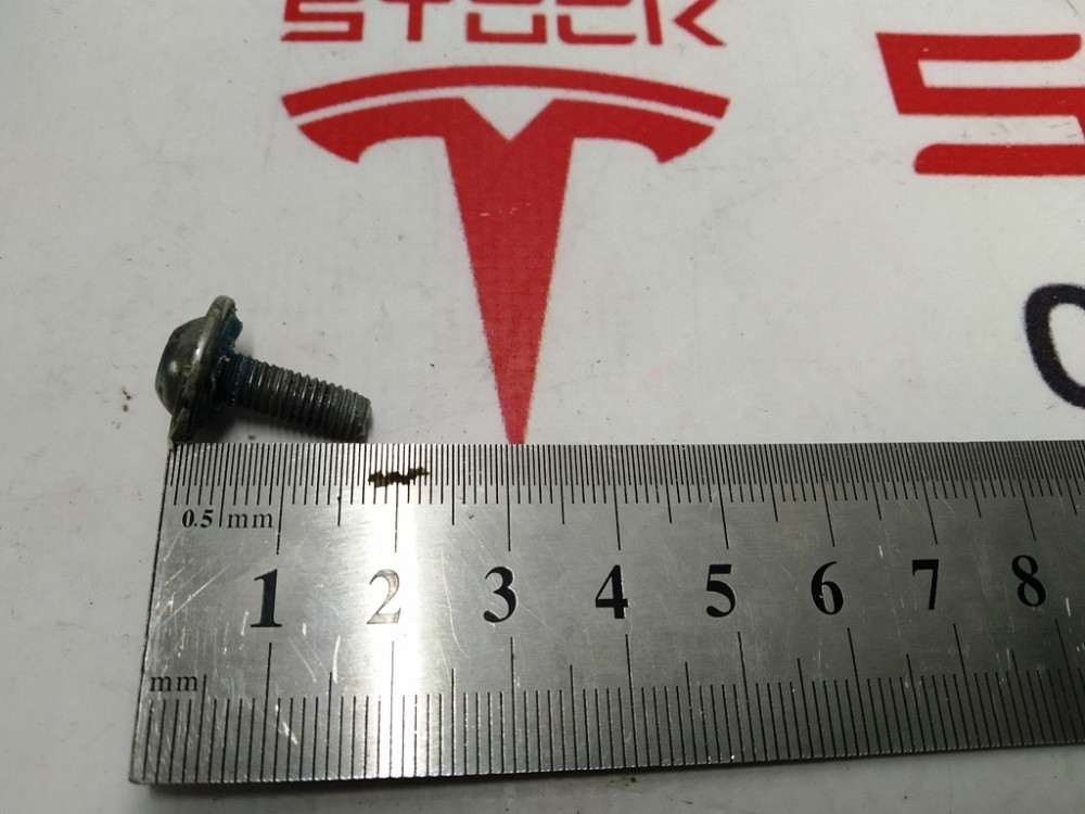 1Болт крепления крышки высоковольтной батареи SCR,M5-0.8x16,PH,TRX,STL 8.8, Tesla model X S REST 102 Київ - зображення 1