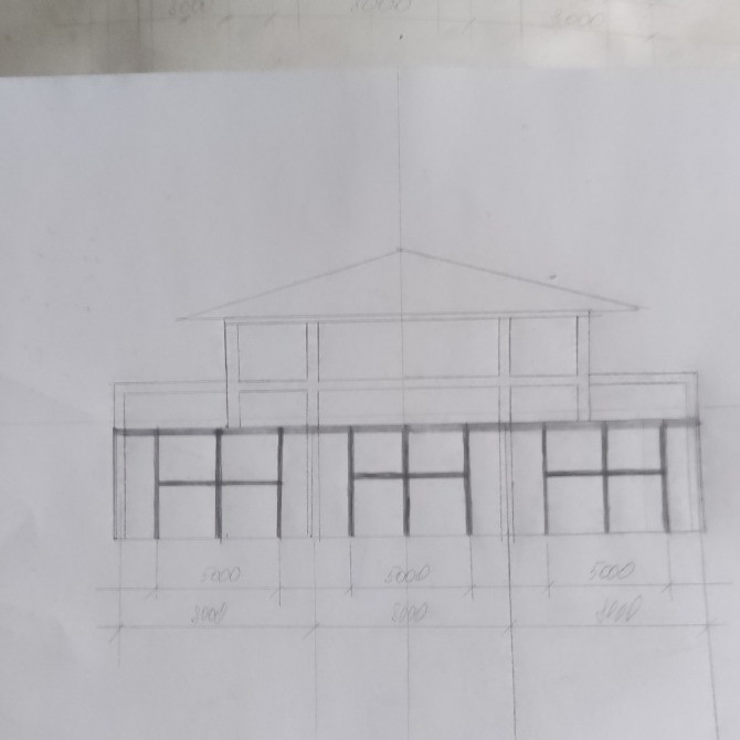 Проэкт план и фасад дом частный. Дніпро - зображення 6