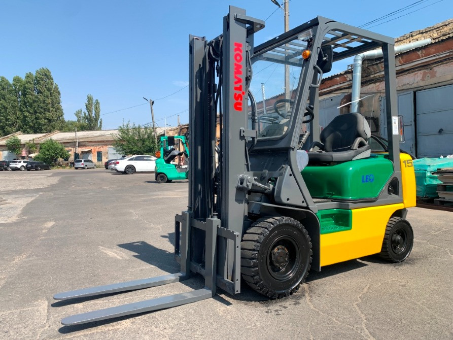 Вилковий автонавантажувач Komatsu з напрацюванням 1422 мотогодин. FG15C-16. Ужгород - зображення 2