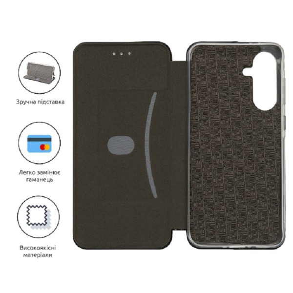 Чохол-книжка ArmorStandart G-Case для Samsung A56 5G Black (ARM83058) (Код товару:40245) Харків - зображення 3